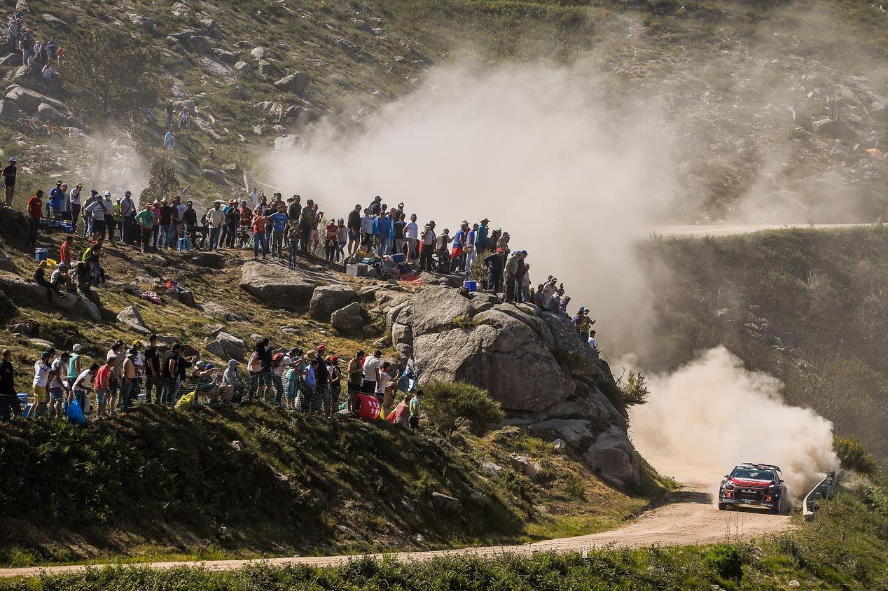Las mejores fotos del sábado en el Rally de Portugal 2018