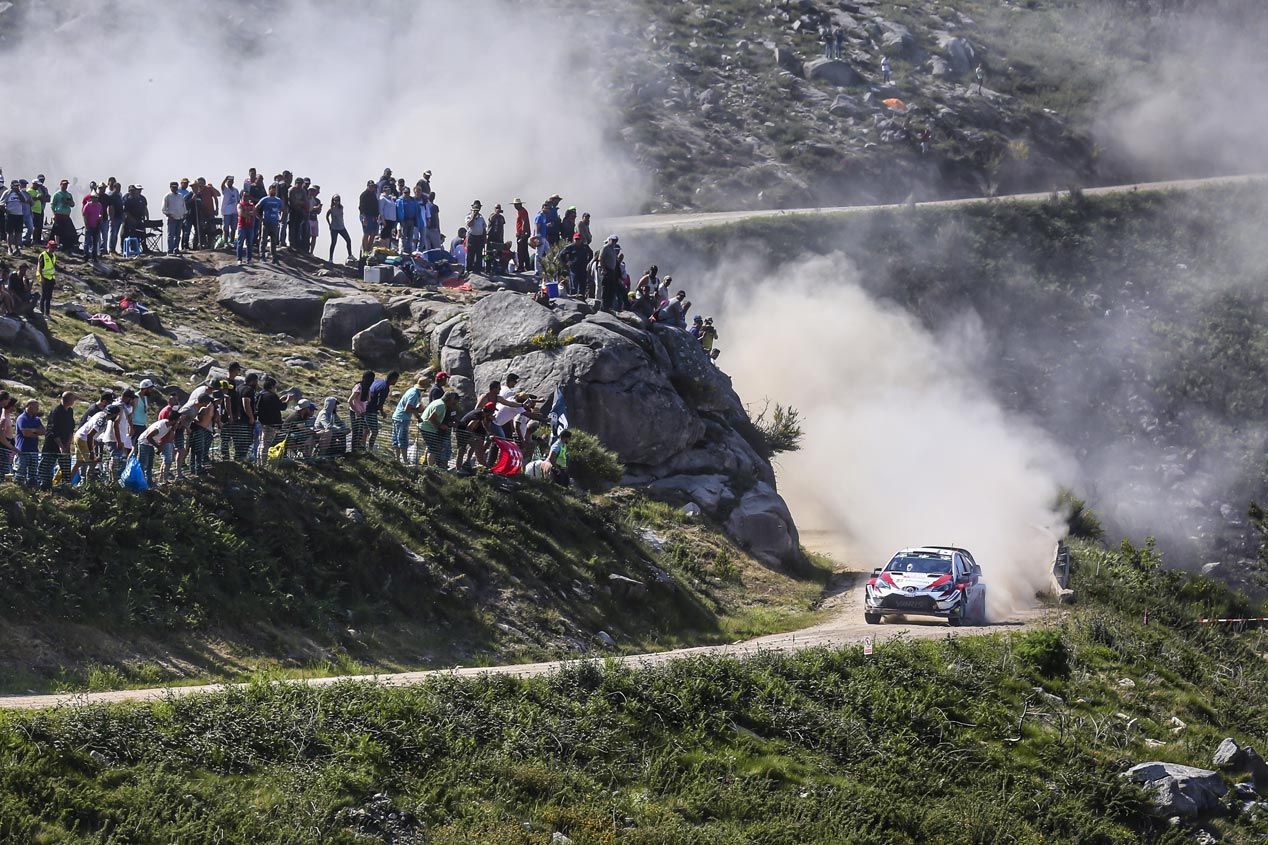 Las mejores fotos del sábado en el Rally de Portugal 2018