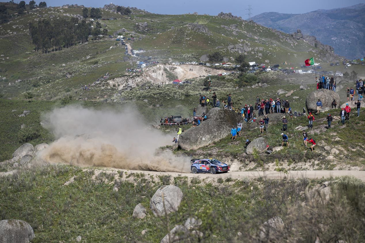 Las mejores fotos del sábado en el Rally de Portugal 2018