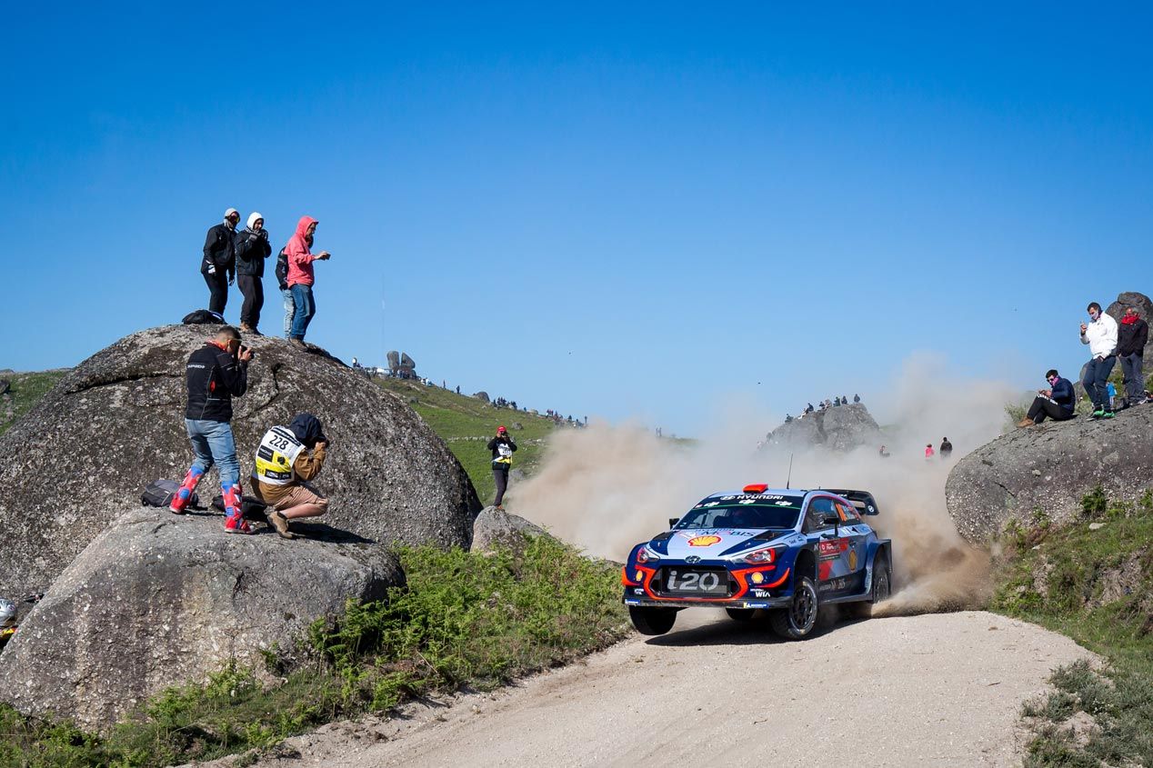 Las mejores fotos del sábado en el Rally de Portugal 2018