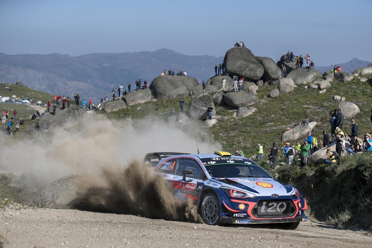 Las mejores fotos del sábado en el Rally de Portugal 2018