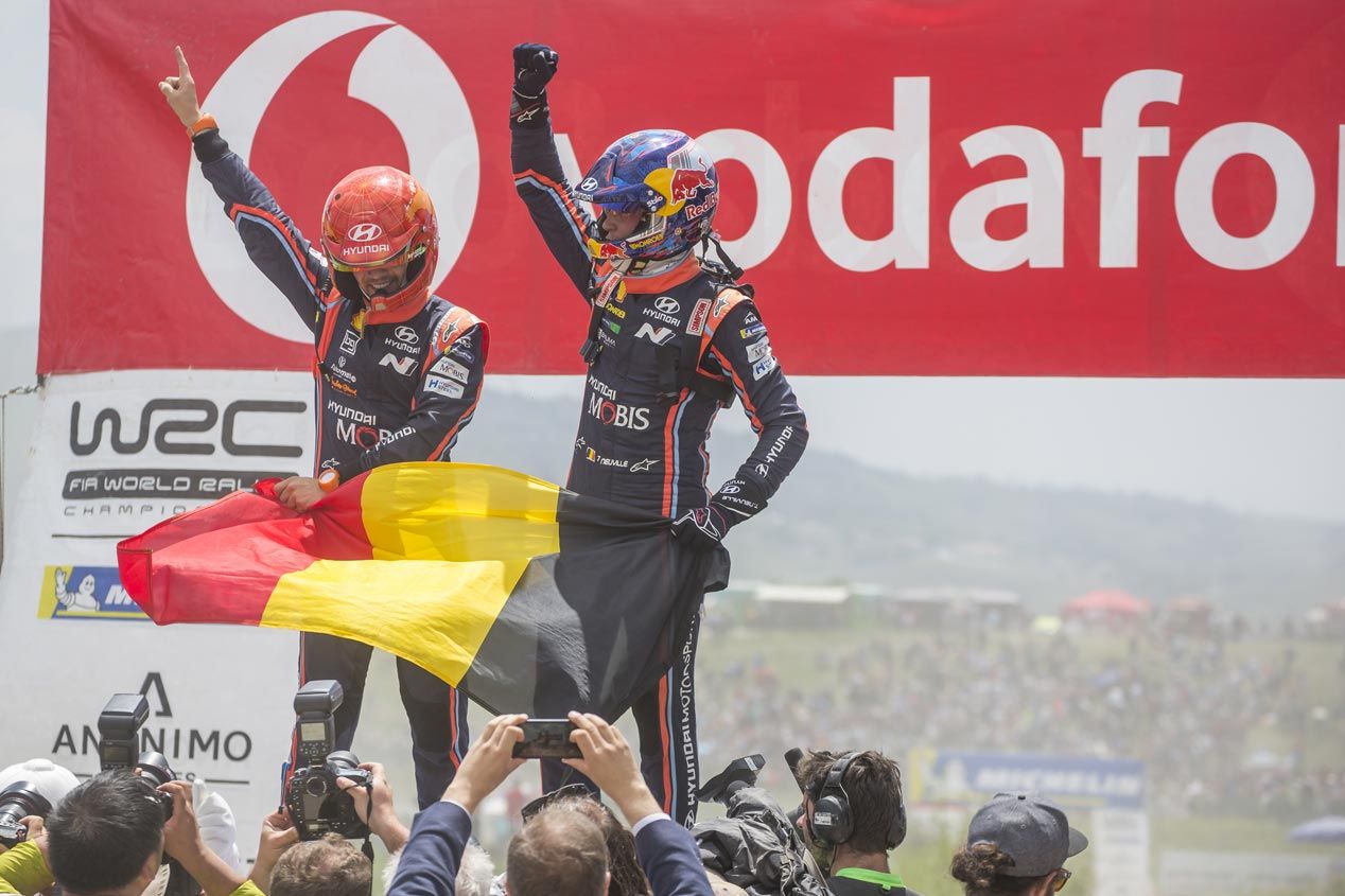 Rally de Portugal 2018: las mejores fotos del equipo Hyundai