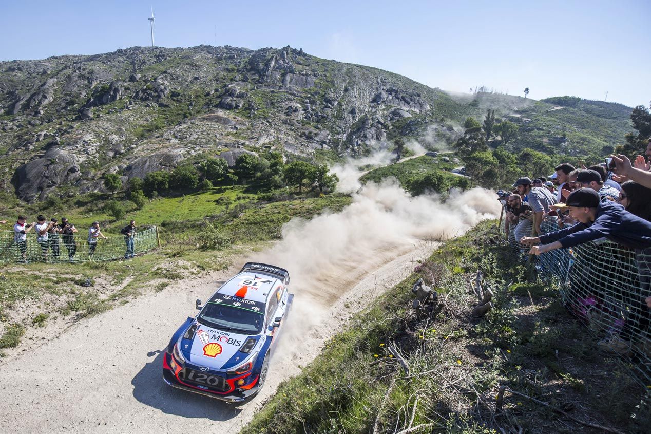 Rally de Portugal 2018: las mejores fotos del equipo Hyundai