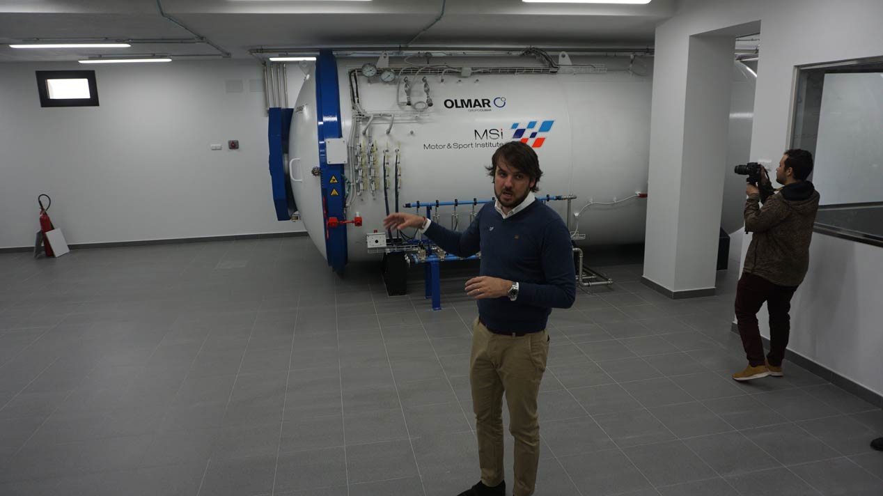 Así es el "Motor&Sport Institute" de Teo Martín