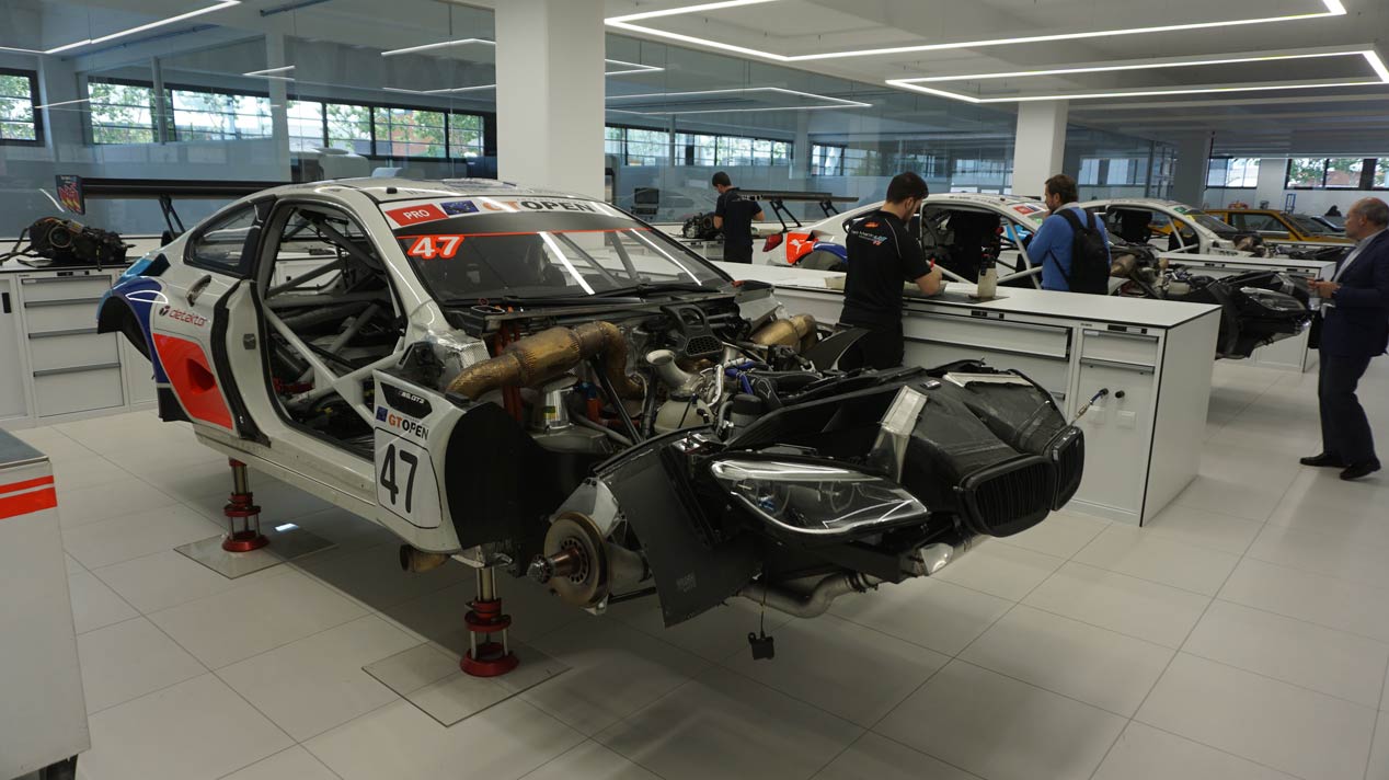 Así es el "Motor&Sport Institute" de Teo Martín