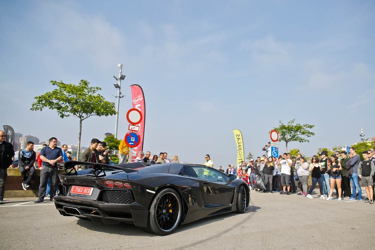 Superdeportivos Cantabria 2018: 188 coches reunidos en Santander
