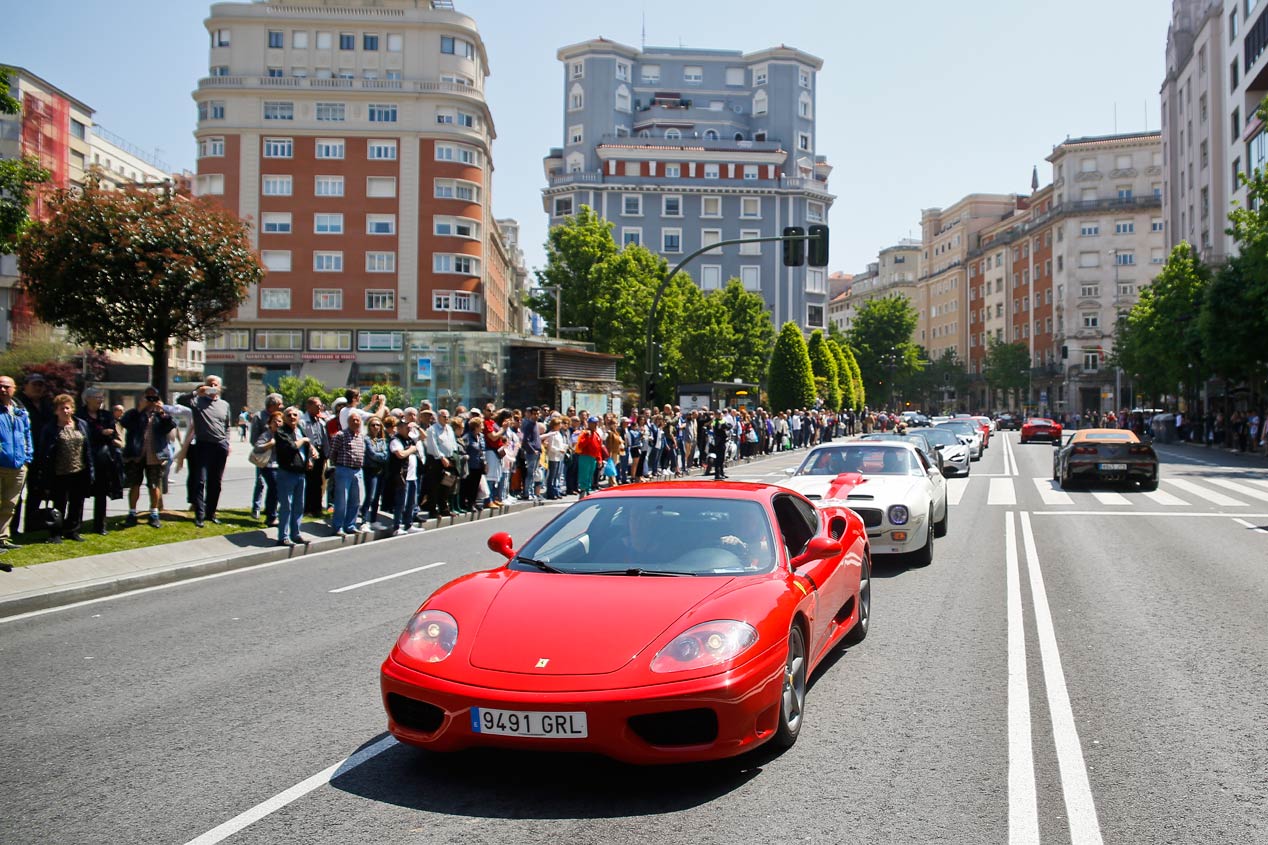 Superdeportivos Cantabria 2018: 188 coches reunidos en Santander