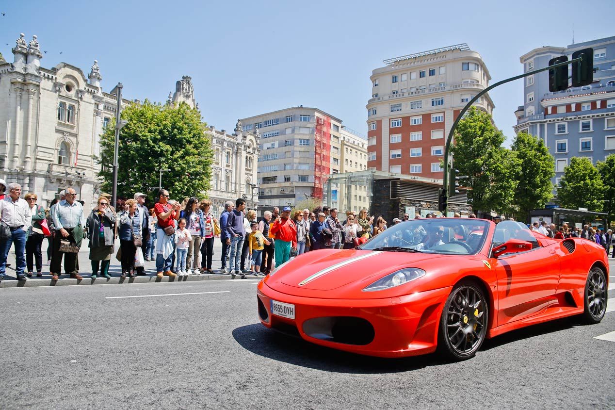 Superdeportivos Cantabria 2018: 188 coches reunidos en Santander