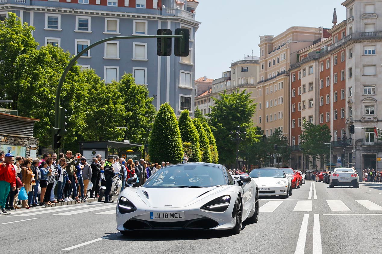 Superdeportivos Cantabria 2018: 188 coches reunidos en Santander