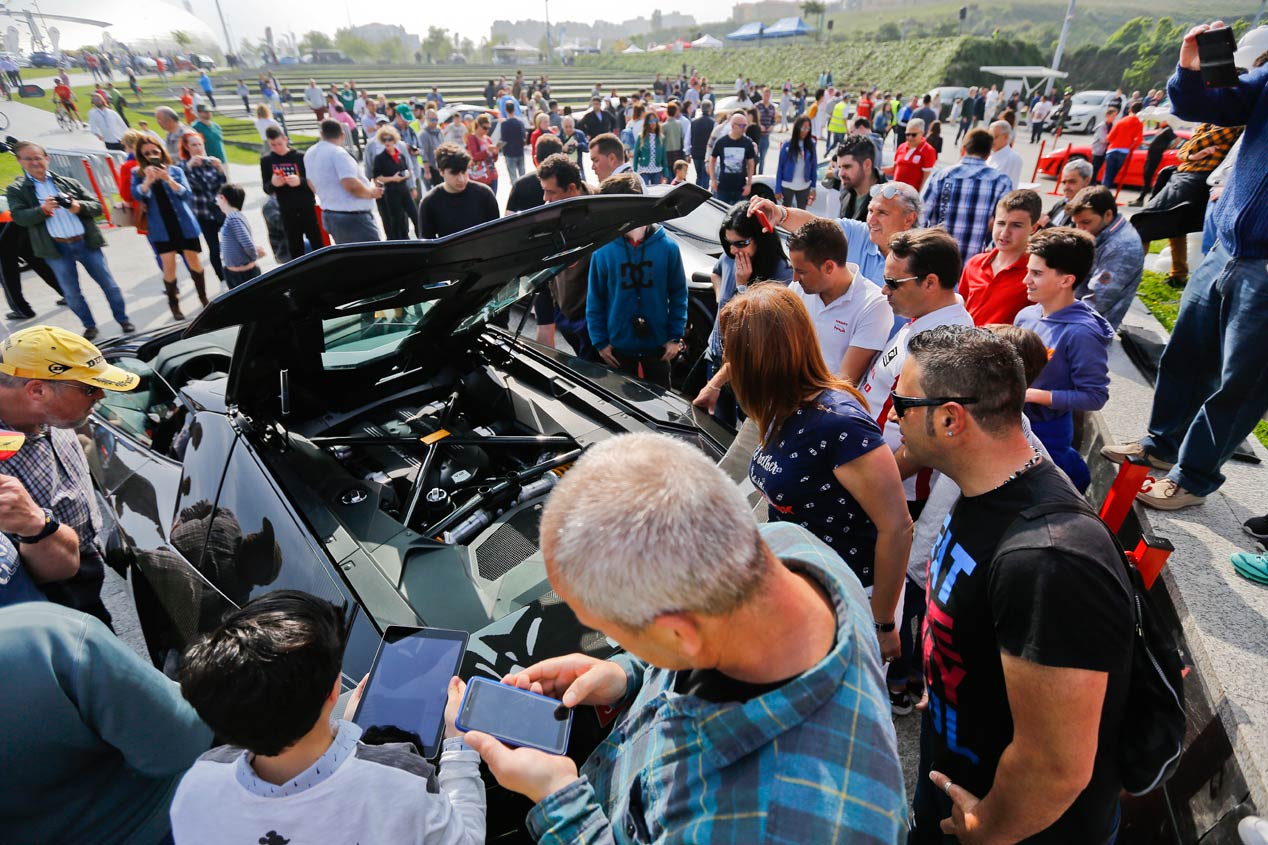 Superdeportivos Cantabria 2018: 188 coches reunidos en Santander