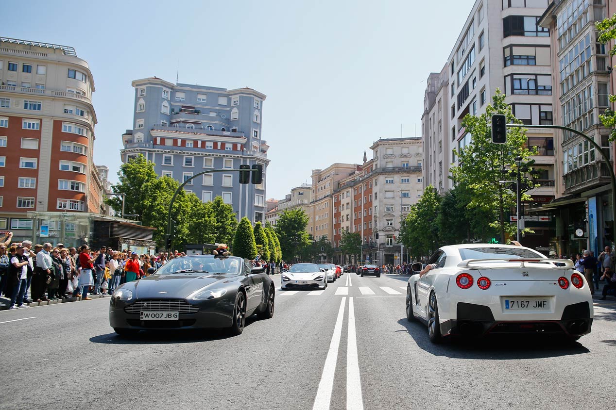 Superdeportivos Cantabria 2018: 188 coches reunidos en Santander