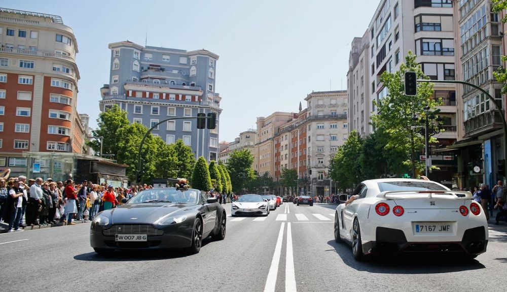 Superdeportivos Cantabria 2018: 188 coches reunidos en Santander