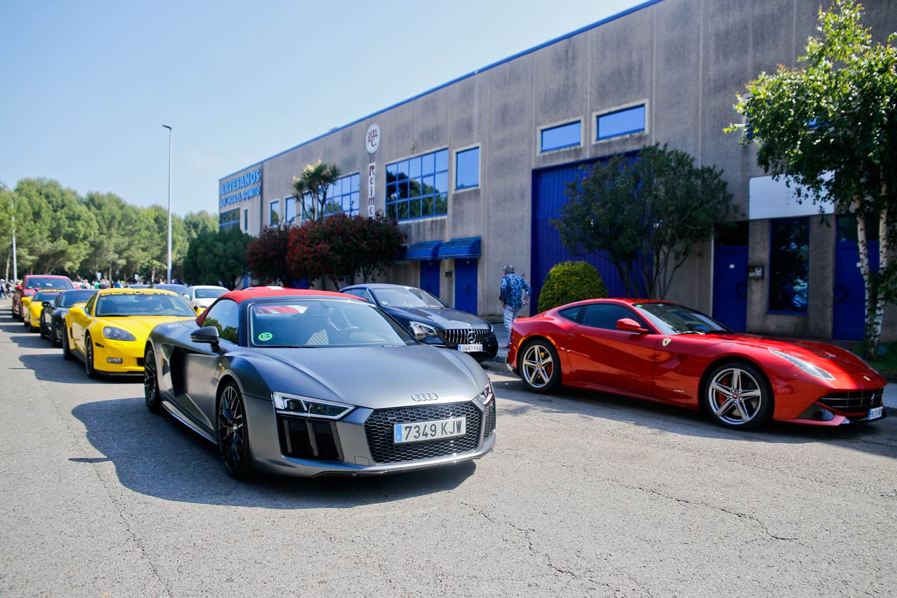 Superdeportivos Cantabria 2018: 188 coches reunidos en Santander