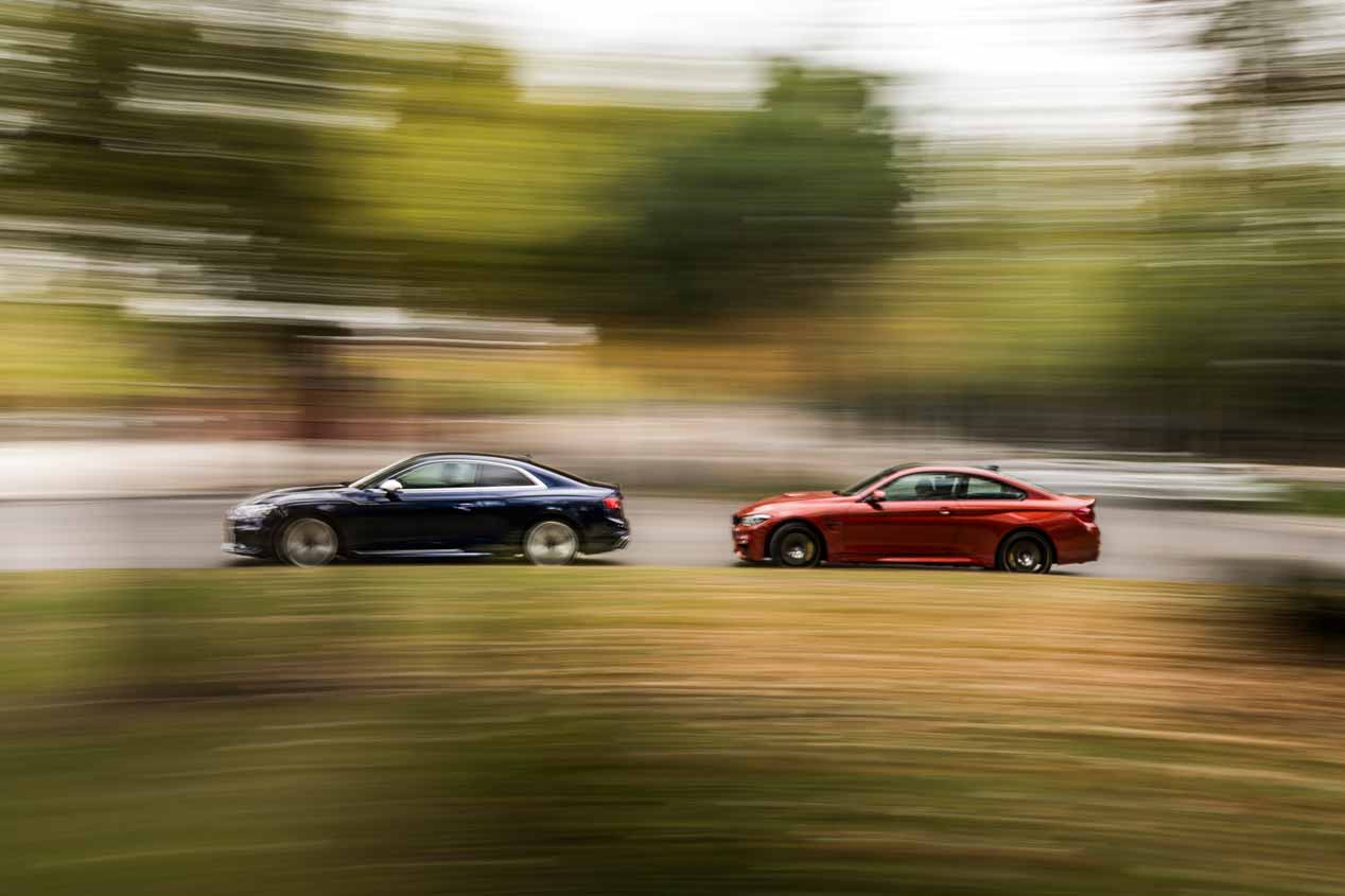 Comparativa: Audi RS 5 Coupé vs BMW M4 Competition