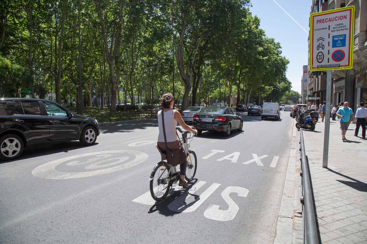 Cómo mejorar la seguridad de ciclistas, peatones y motociclistas