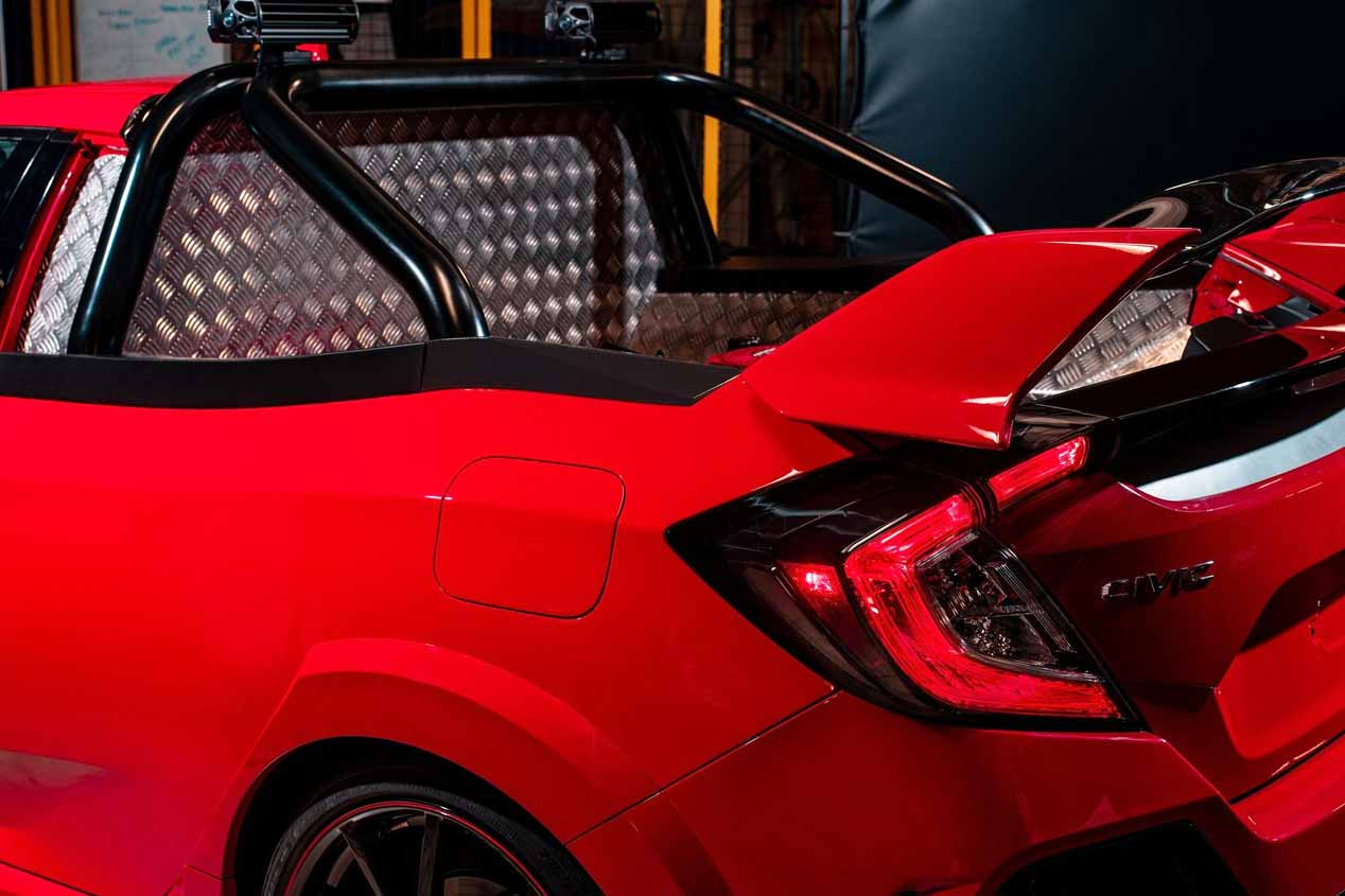 El Honda Civic Type R Pickup Truck Concept, en imágenes