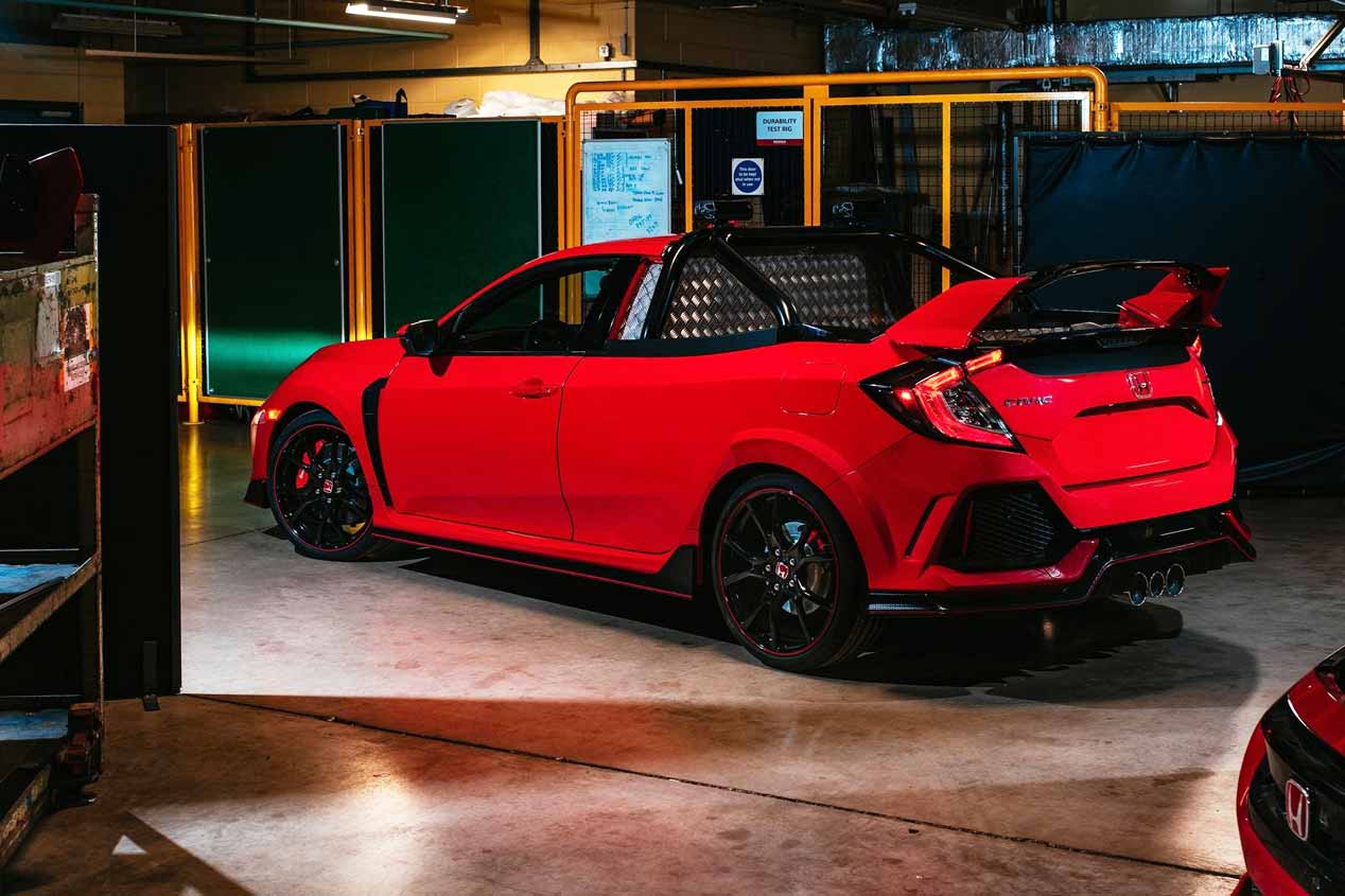 El Honda Civic Type R Pickup Truck Concept, en imágenes