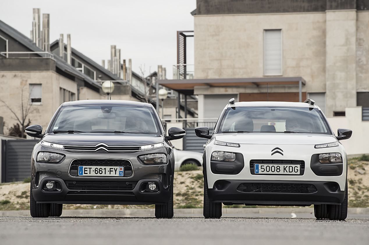 Citroën C4 Cactus 2017 vs C4 Cactus 2018