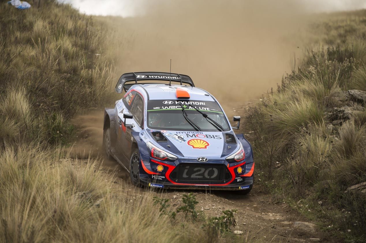 Hyundai, al frente del Mundial de Rallyes 2018