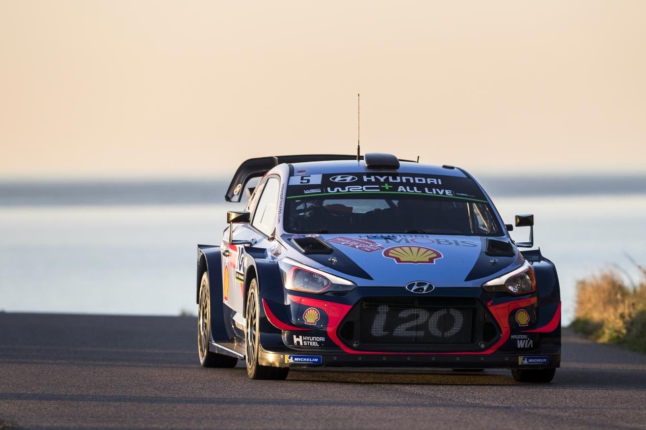 Hyundai, al frente del Mundial de Rallyes 2018
