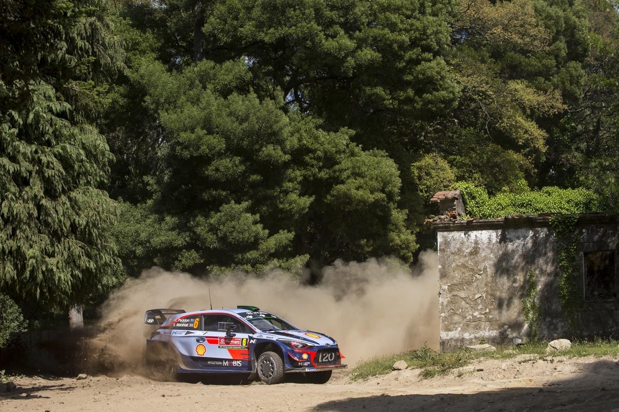 Hyundai, al frente del Mundial de Rallyes 2018