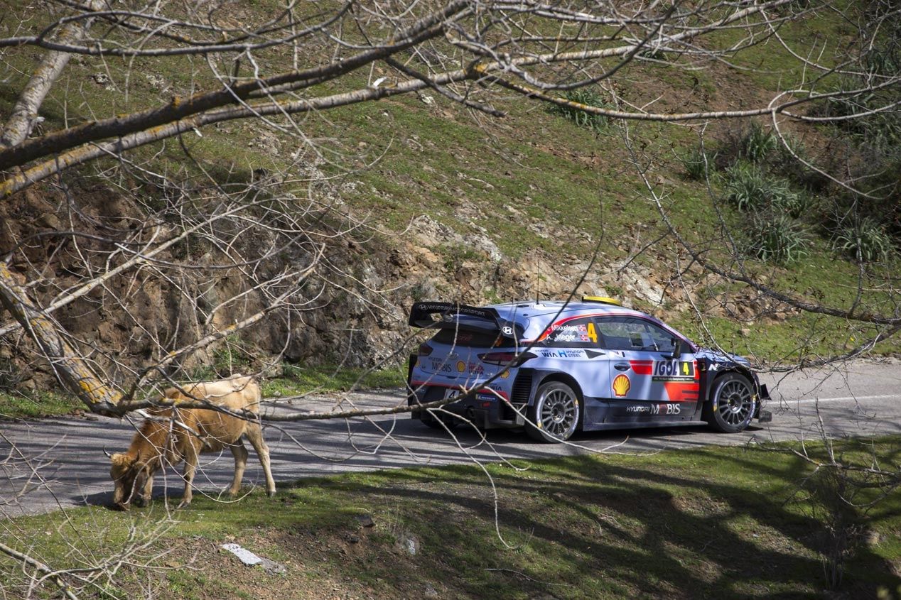 Hyundai, al frente del Mundial de Rallyes 2018