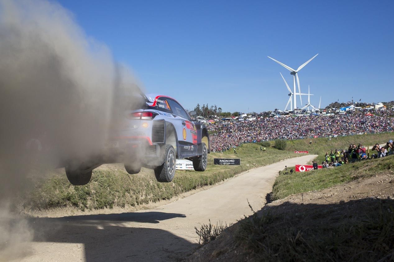 Hyundai, al frente del Mundial de Rallyes 2018