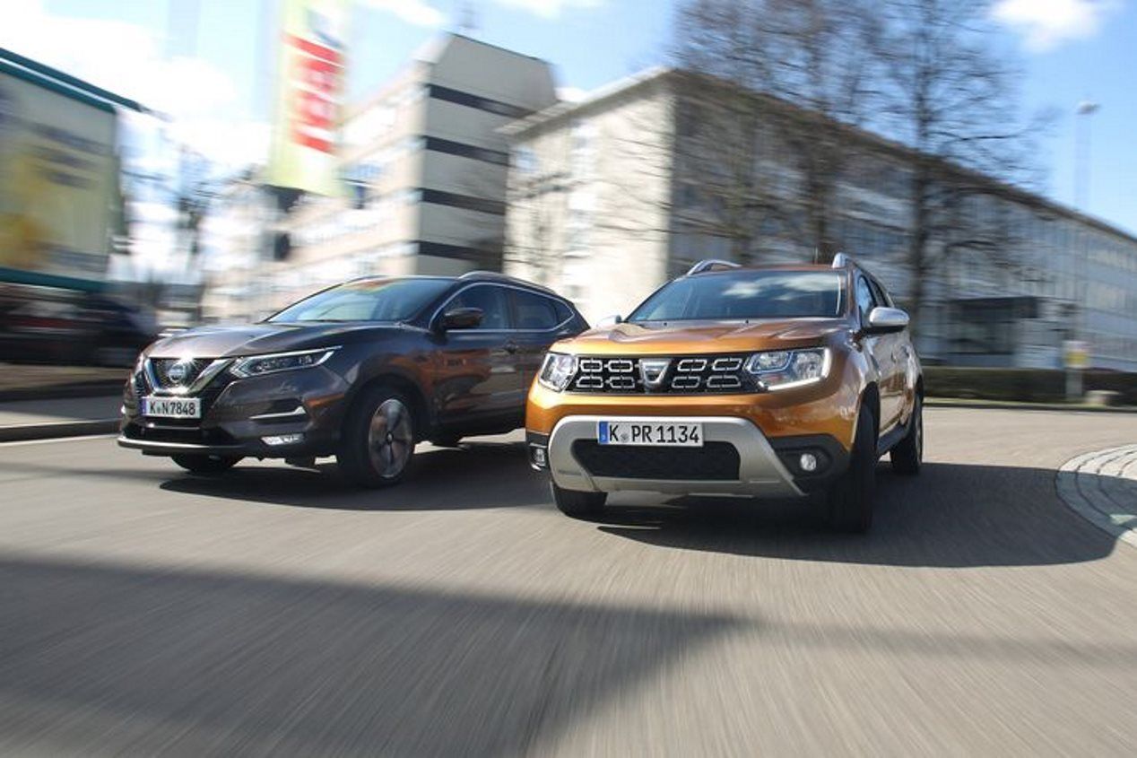 Comparativa: Dacia Duster dCi 110 4x4 vs Nissan Qashqai dCi 110
