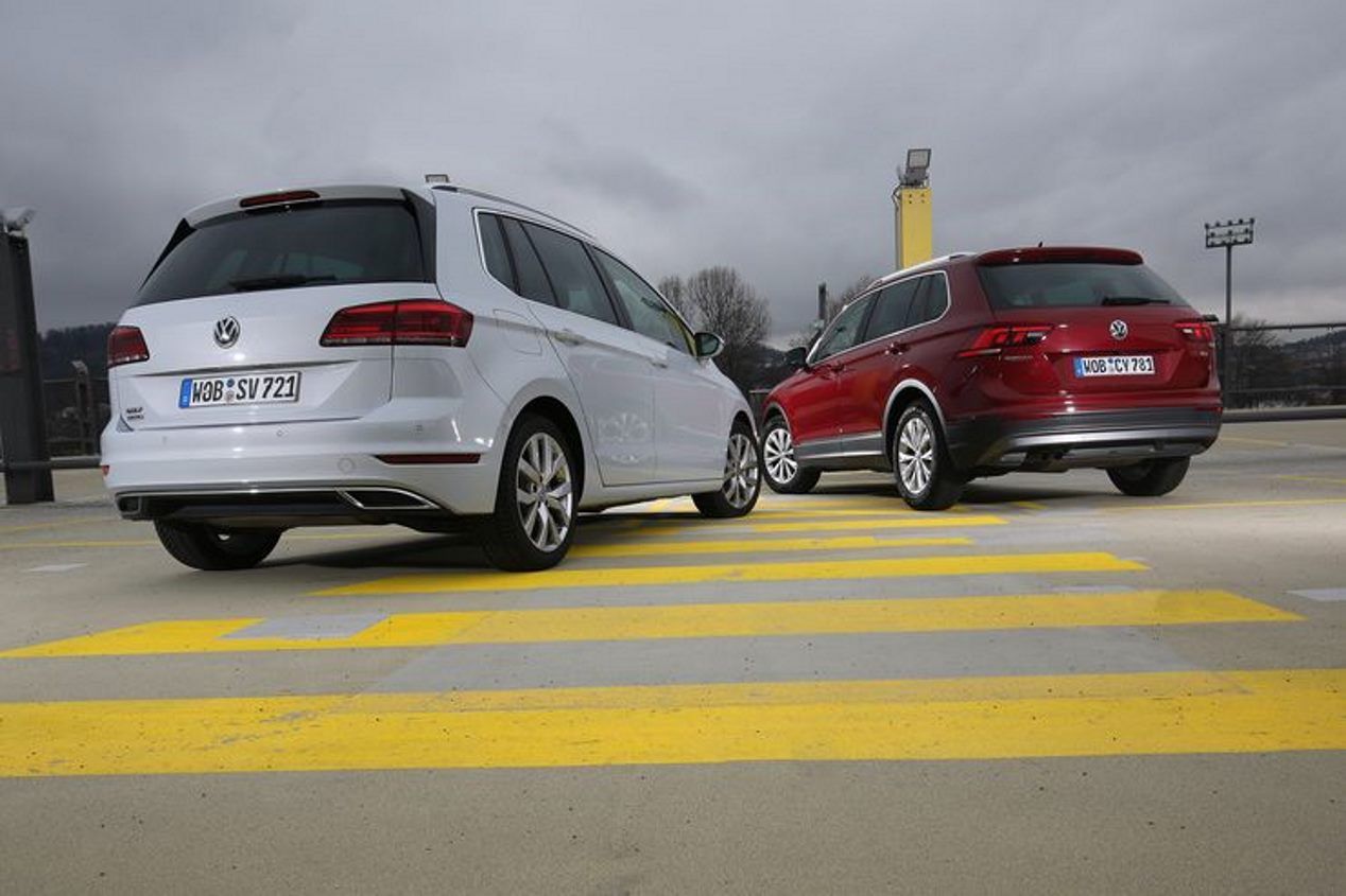 Comparativa: VW Golf Sportsvan 1.5 TSI vs VW Tiguan 1.4 TSI