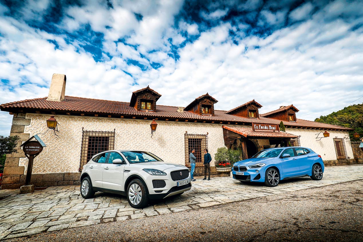 Comparativa: BMW X2 XDrive20DA vs Jaguar E-Pace 2.0D 4WD