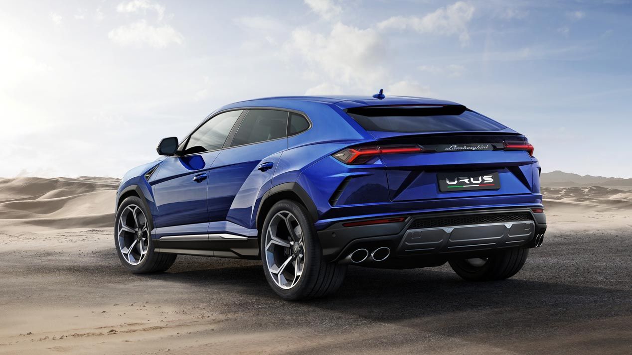 El Lamborghini Urus y su copia china, en imágenes