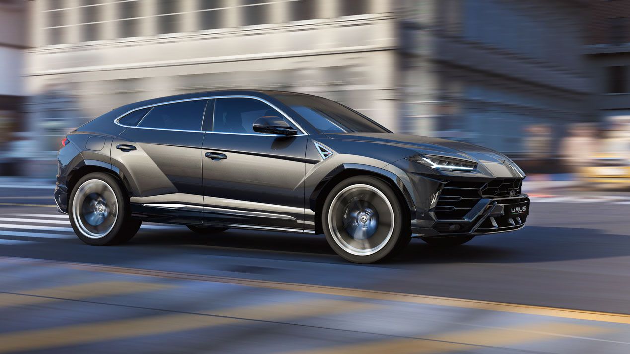 El Lamborghini Urus y su copia china, en imágenes