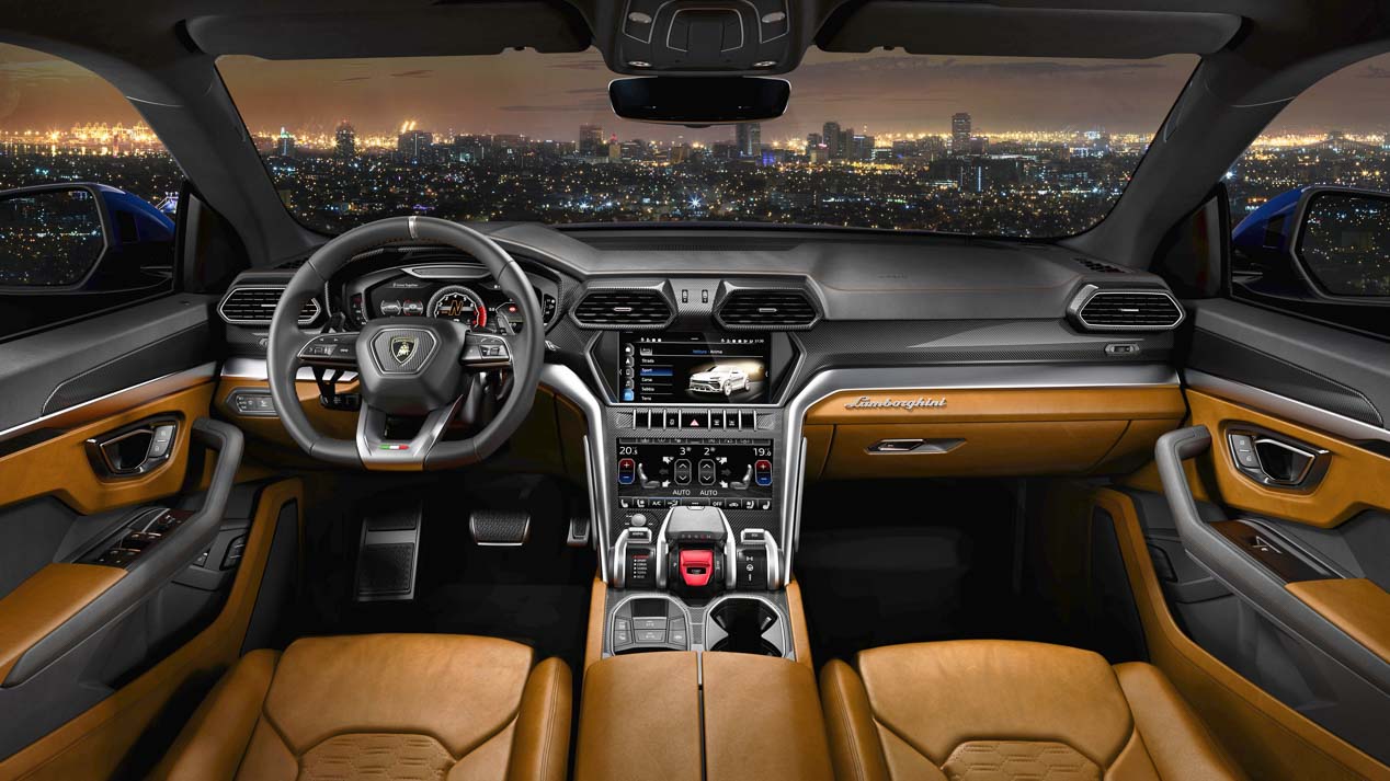 El Lamborghini Urus y su copia china, en imágenes