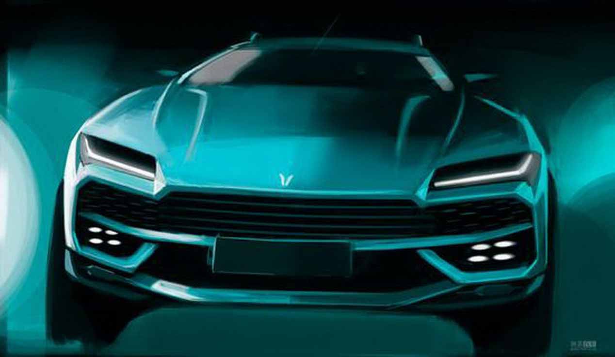 El Lamborghini Urus y su copia china, en imágenes