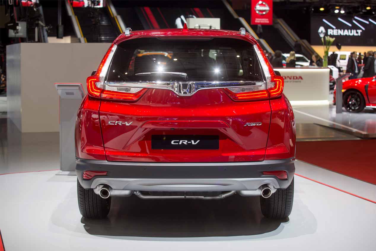 Honda CR-V 2018: las mejores imágenes del nuevo SUV