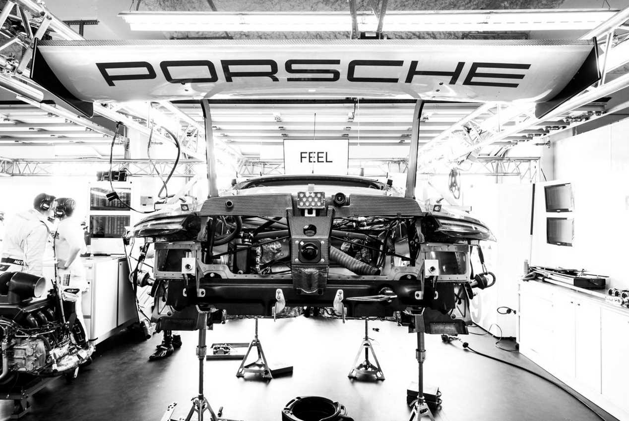 Así se crea el Porsche 911 RSR de Le Mans