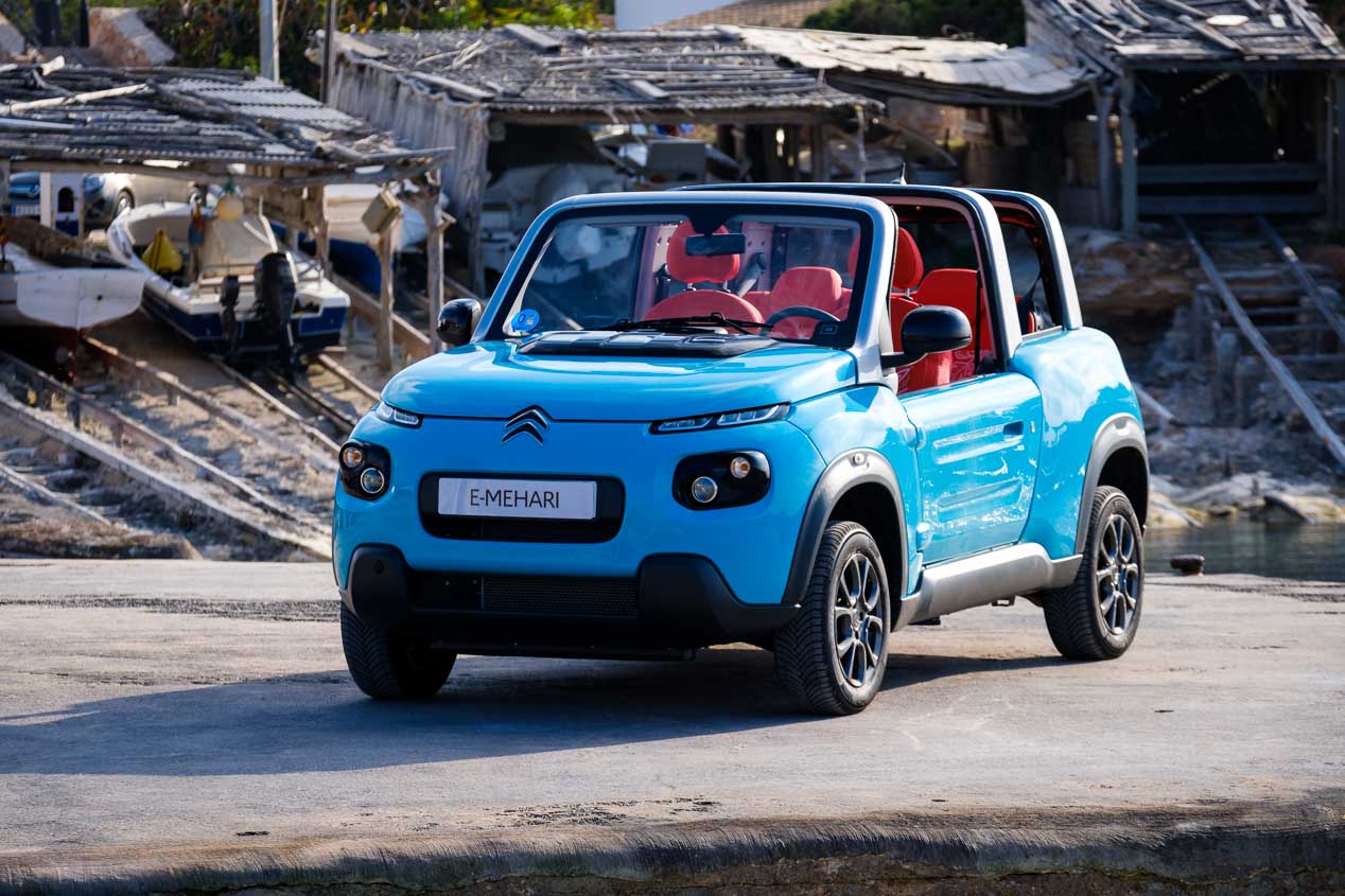 Nos ponemos a los mandos del nuevo Citroën e-Mehari