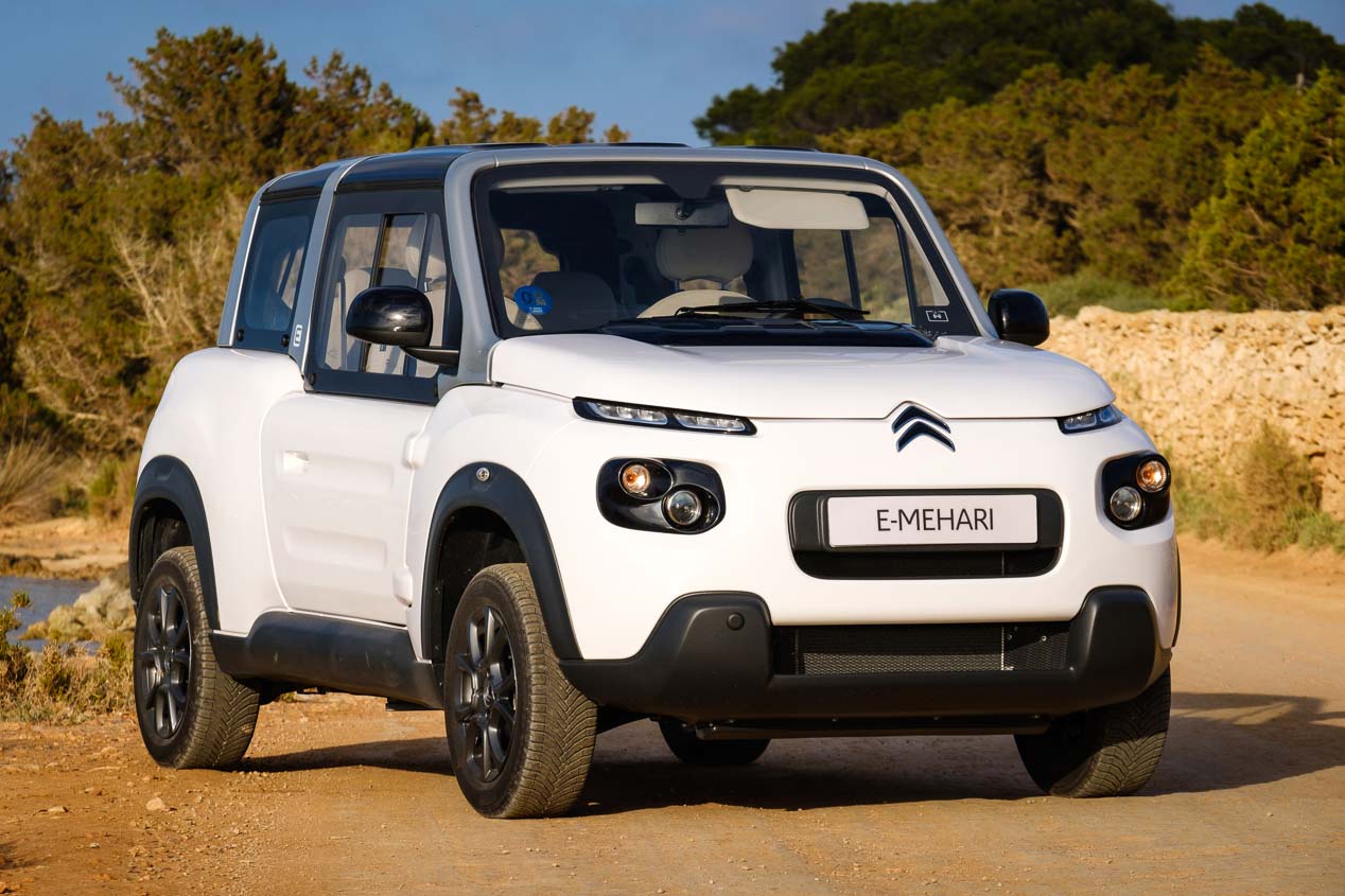 Nos ponemos a los mandos del nuevo Citroën e-Mehari