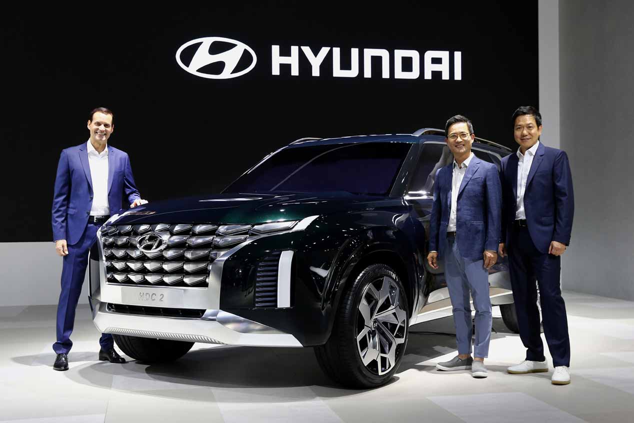 El Hyundai HDC-2 Grandmaster, un SUV mayor que el Tucson y el Santa Fe