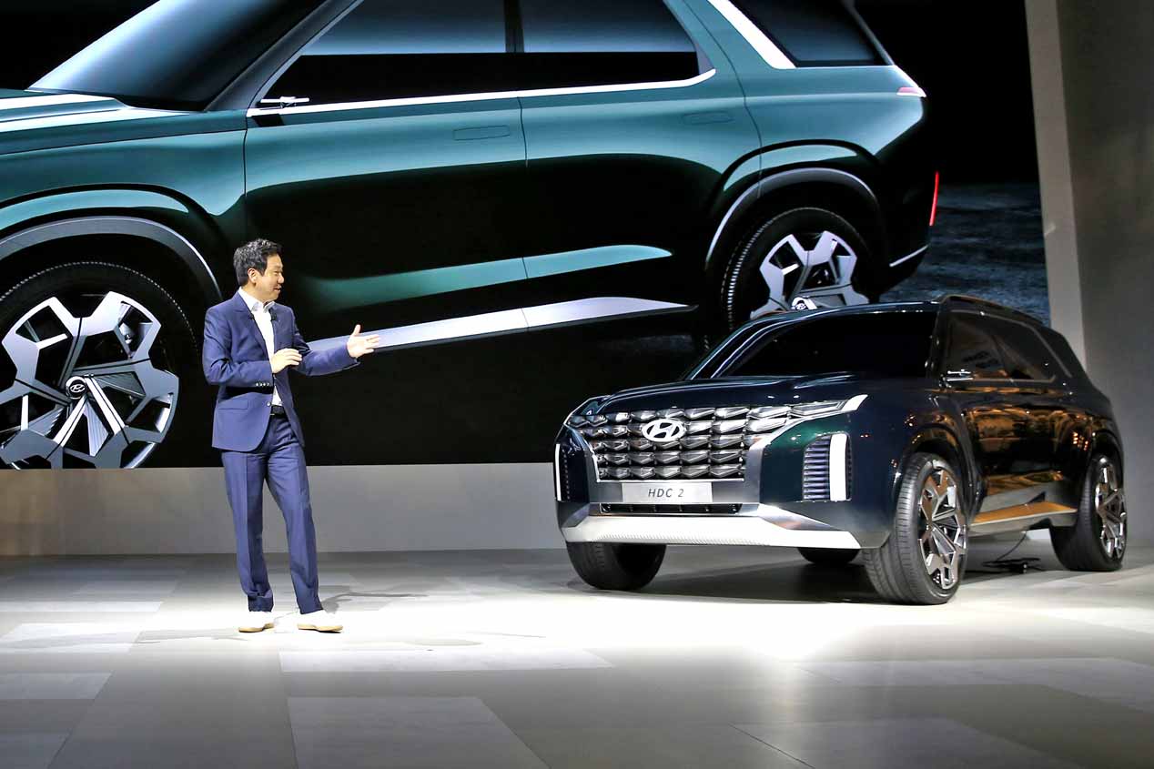 El Hyundai HDC-2 Grandmaster, un SUV mayor que el Tucson y el Santa Fe