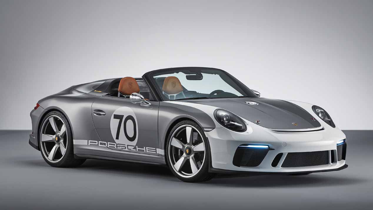 El Porsche 911 Speedster Concept, en imágenes