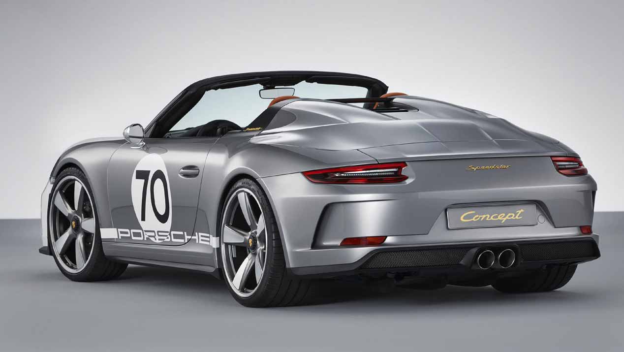 El Porsche 911 Speedster Concept, en imágenes