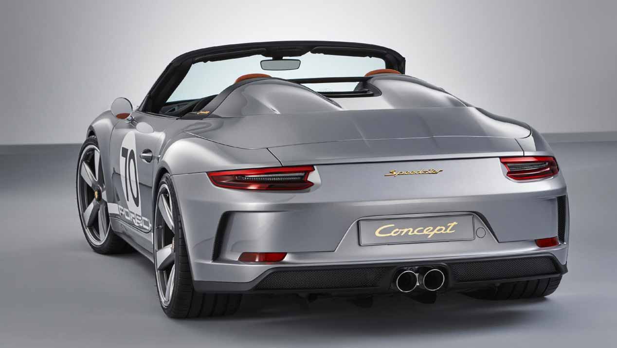 El Porsche 911 Speedster Concept, en imágenes