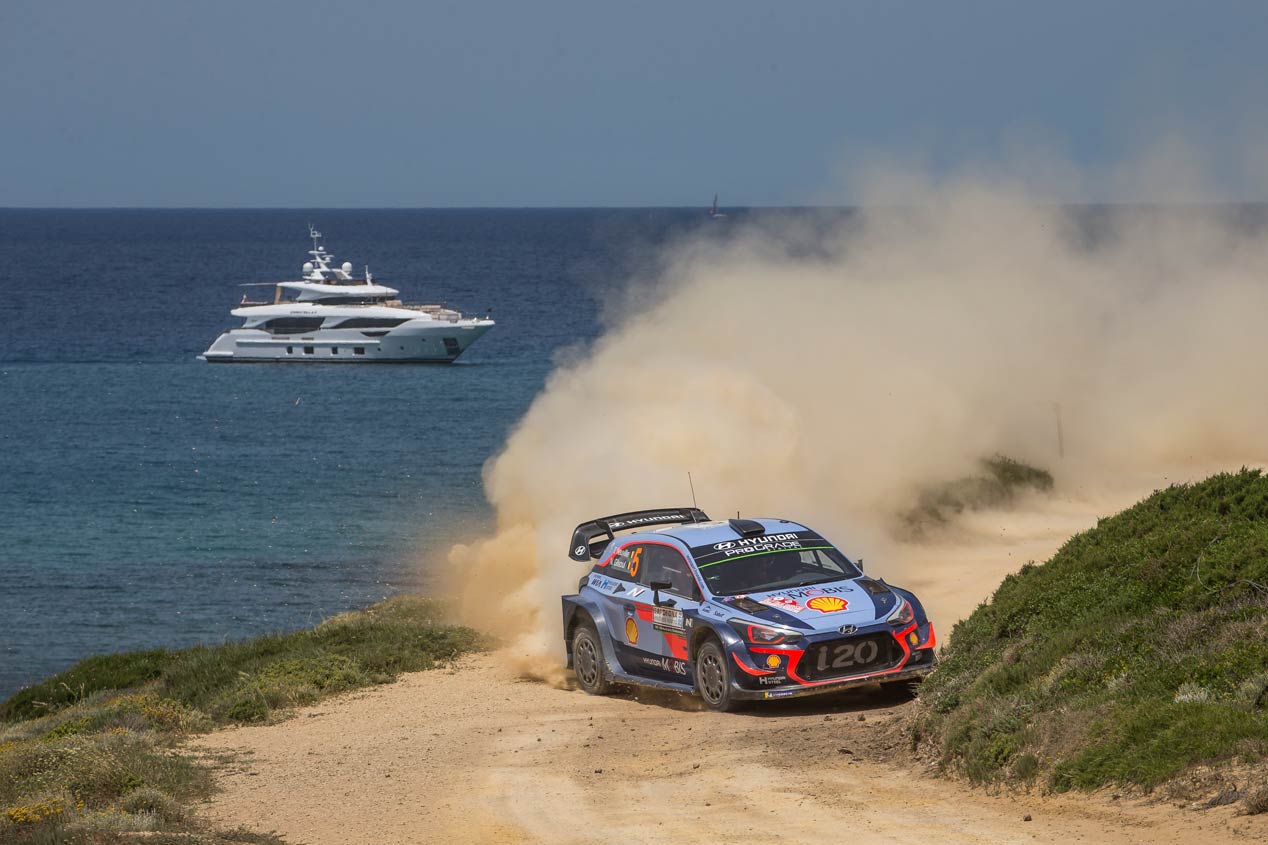 Las mejores imágenes de Hyundai en el Rally de Italia 2018
