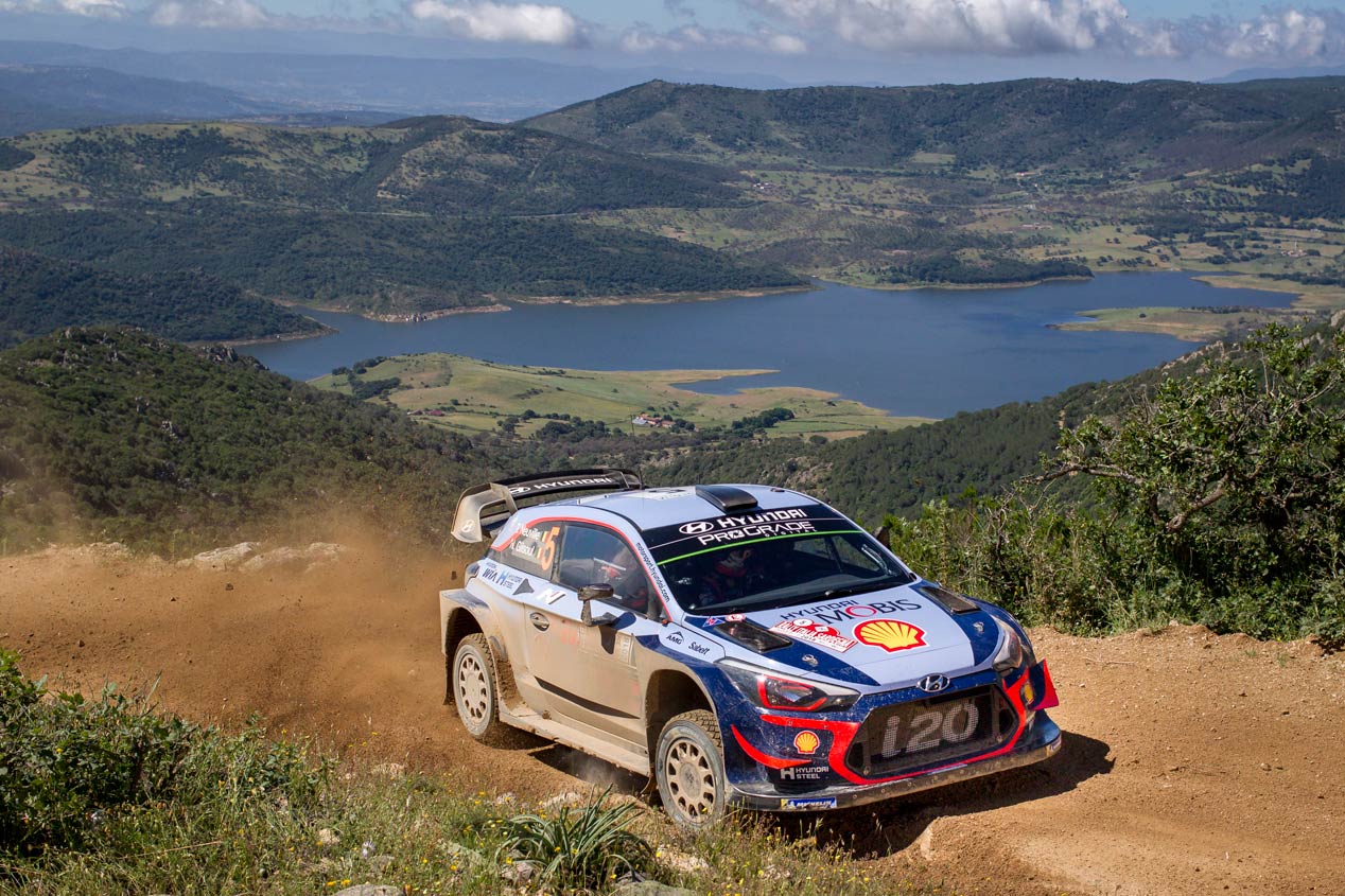 Las mejores imágenes de Hyundai en el Rally de Italia 2018