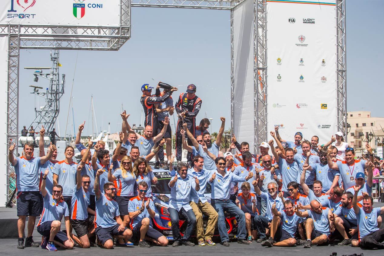 Las mejores imágenes de Hyundai en el Rally de Italia 2018
