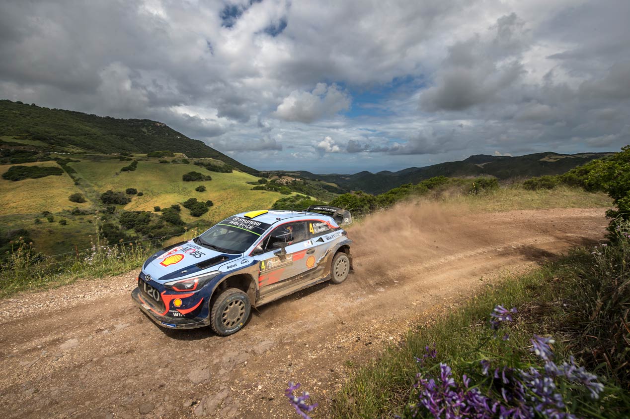 Las mejores imágenes de Hyundai en el Rally de Italia 2018