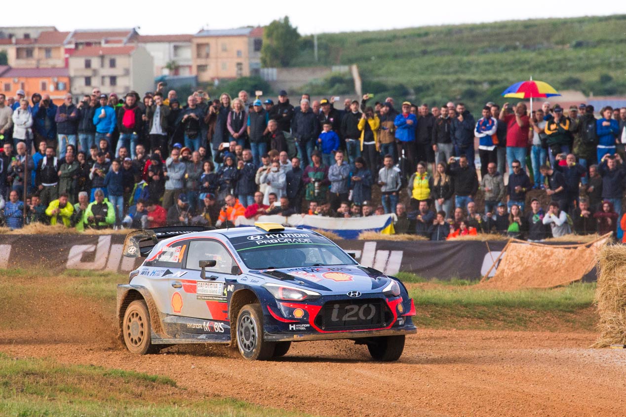 Las mejores imágenes de Hyundai en el Rally de Italia 2018