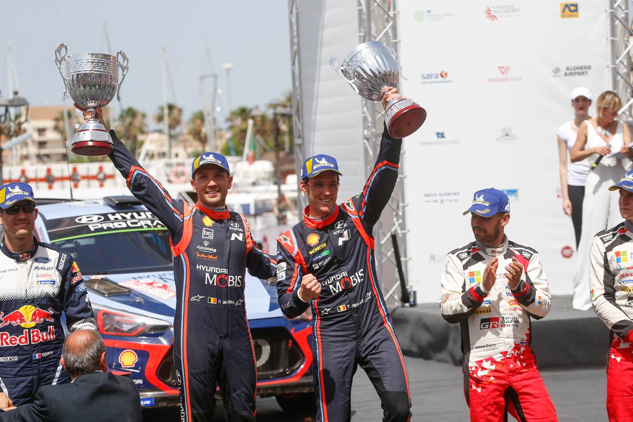 Las mejores imágenes de Hyundai en el Rally de Italia 2018
