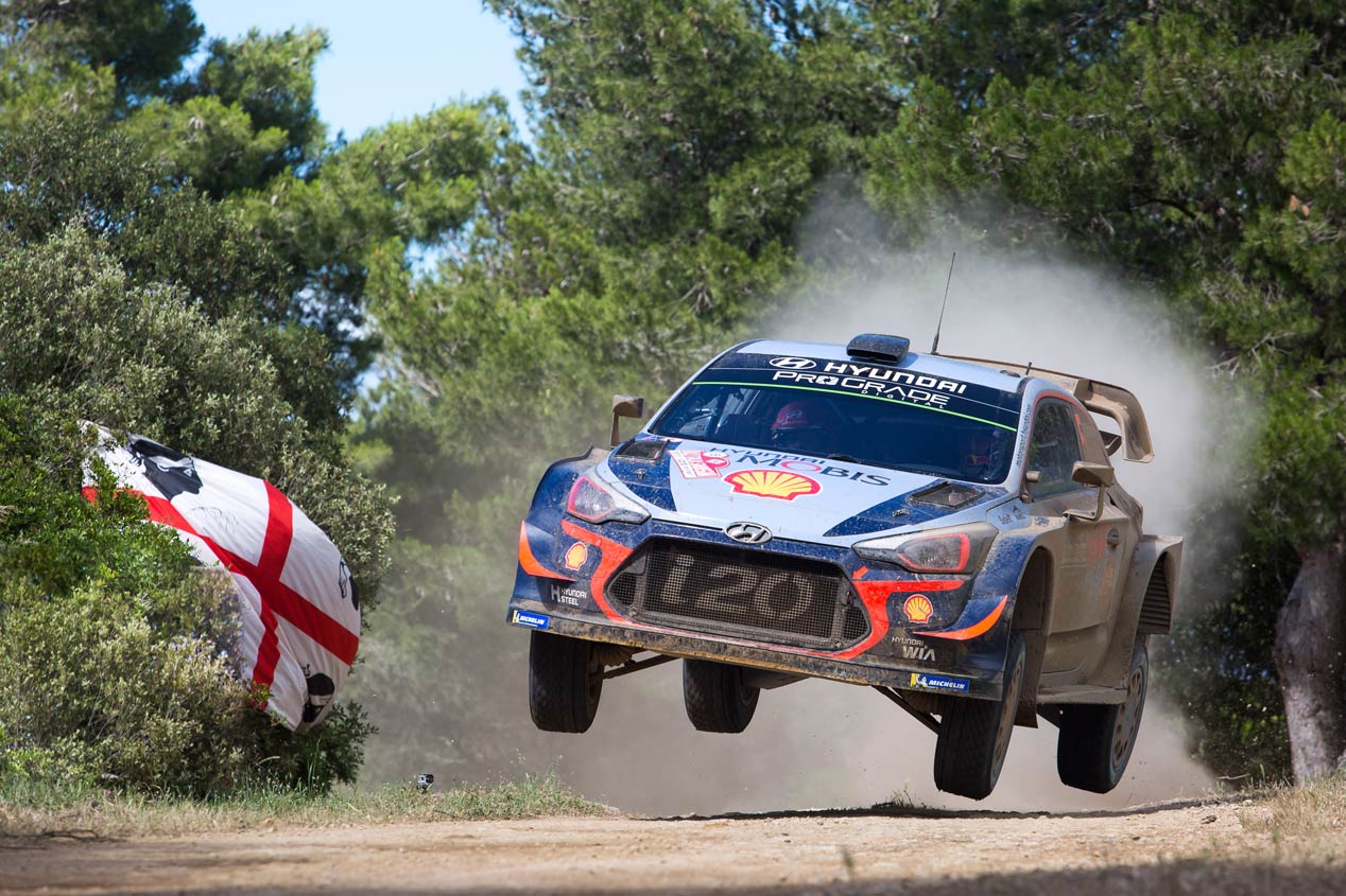 Las mejores imágenes de Hyundai en el Rally de Italia 2018
